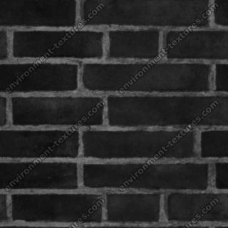 seamless wall bricks bump 0009